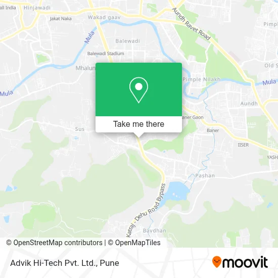 Advik Hi-Tech Pvt. Ltd. map
