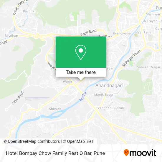 Hotel Bombay Chow Family Rest O Bar map