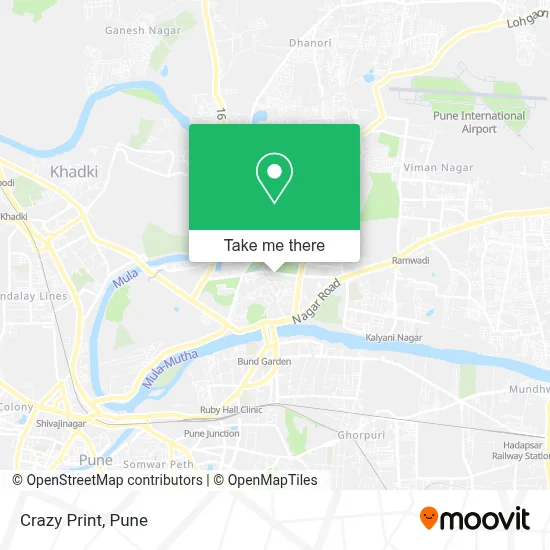 Crazy Print map