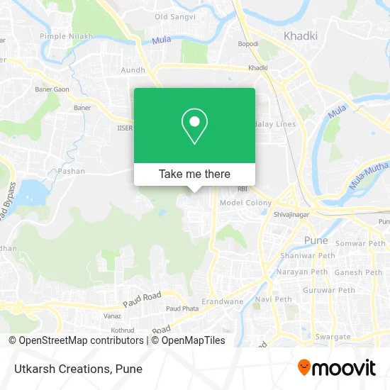 Utkarsh Creations map