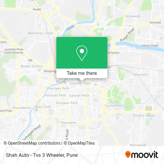 Shah Auto - Tvs 3 Wheeler map