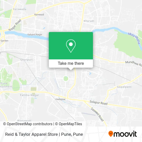 Reid & Taylor Apparel Store | Pune map