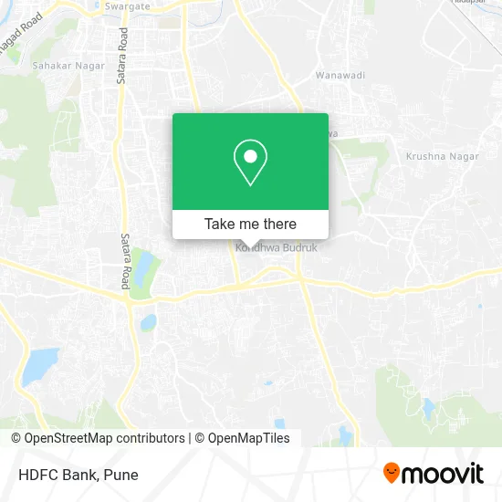 HDFC Bank map