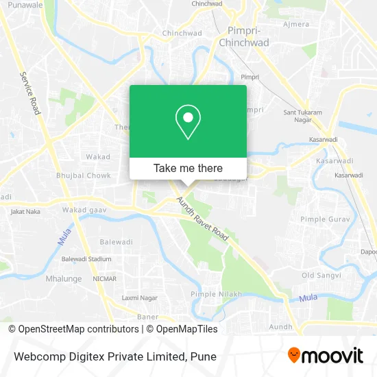 Webcomp Digitex Private Limited map
