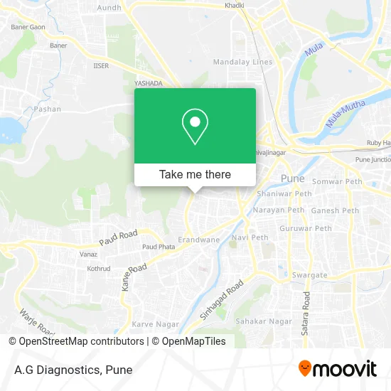 A.G Diagnostics map