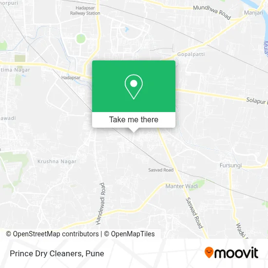 Prince Dry Cleaners map