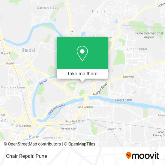 Chair Repair map