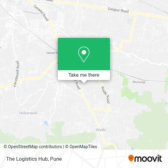 The Logistics Hub map