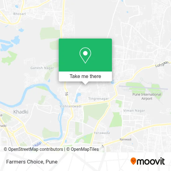 Farmers Choice map