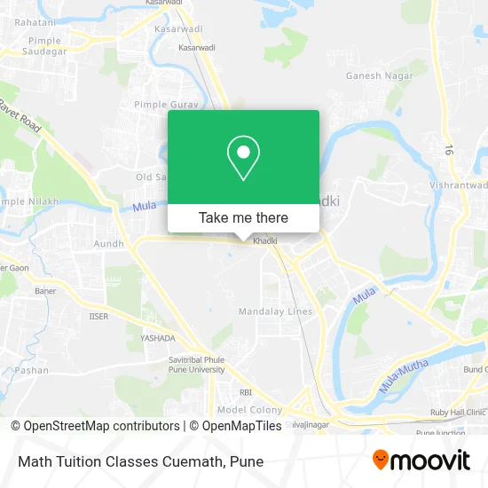 Math Tuition Classes Cuemath map