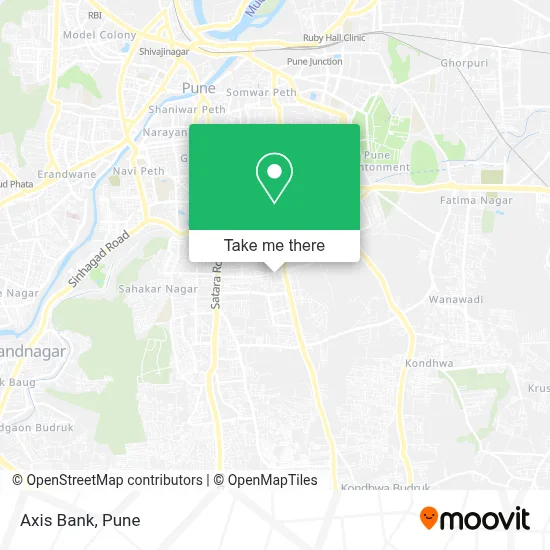 Axis Bank map