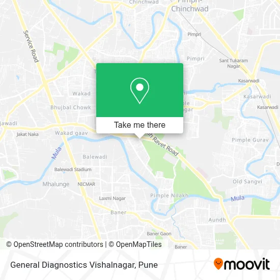 General Diagnostics Vishalnagar map