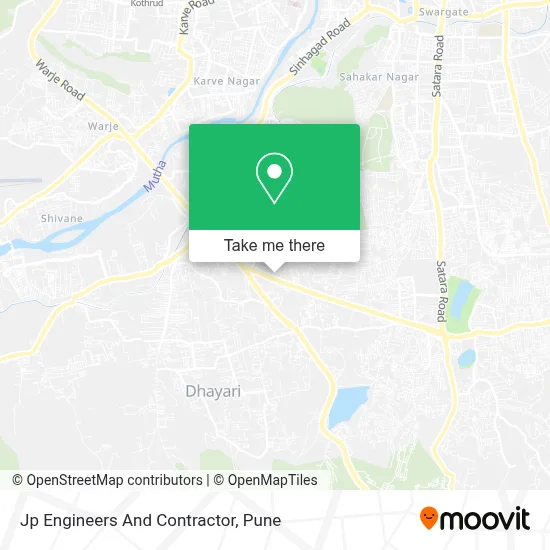 Jp Engineers And Contractor map