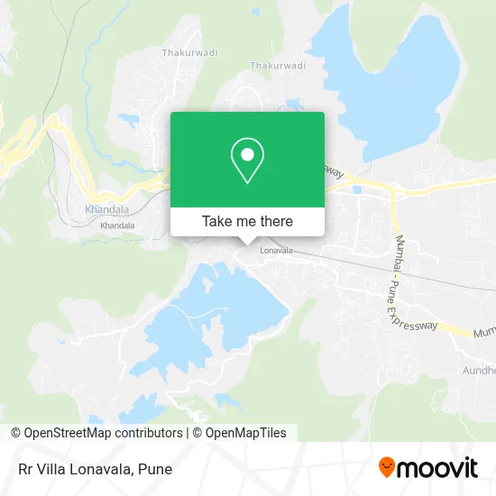 Rr Villa Lonavala map