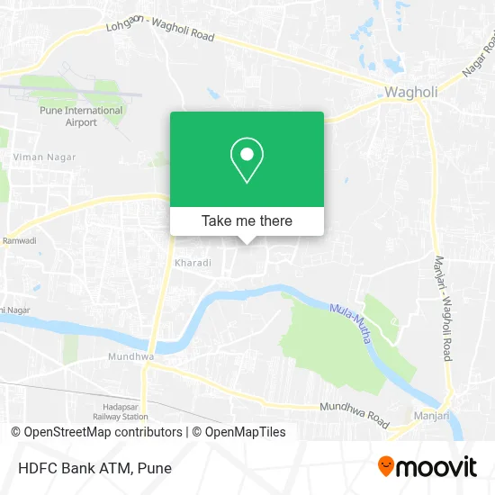 HDFC Bank Atm map