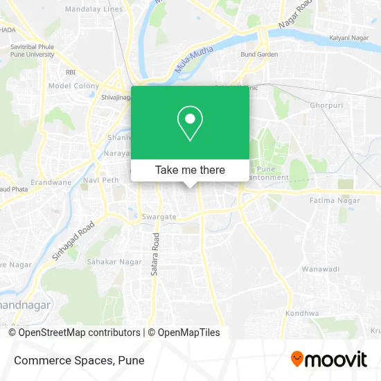 Commerce Spaces map
