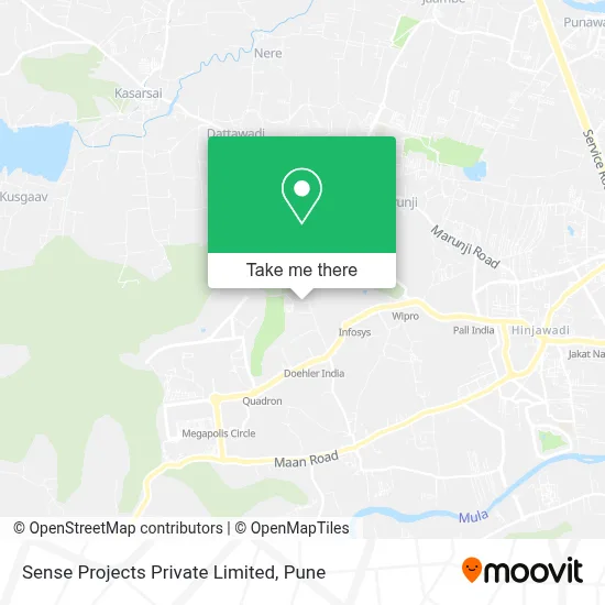 Sense Projects Private Limited map