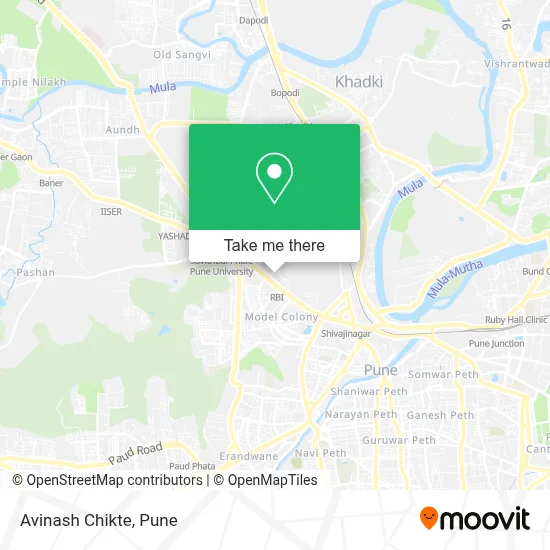 Avinash Chikte map
