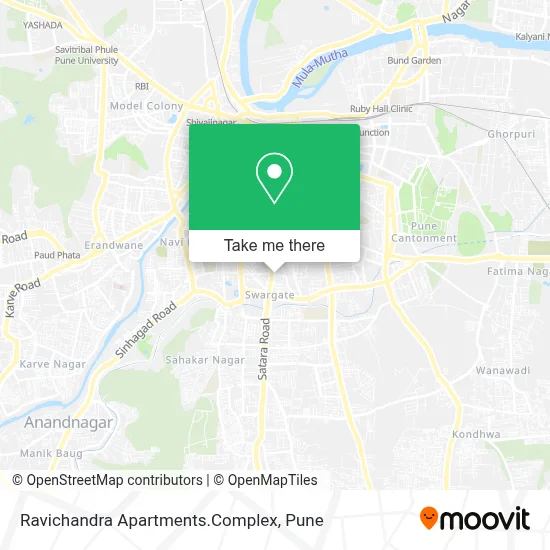 Ravichandra Apartments.Complex map