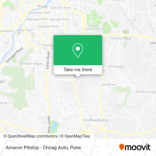 Amaron Pitstop - Chirag Auto map