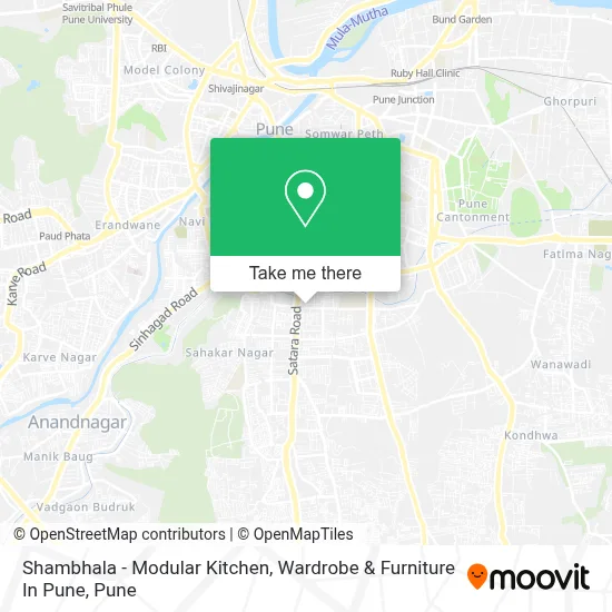 Shambhala - Modular Kitchen, Wardrobe & Furniture In Pune map