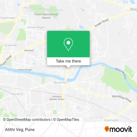 Atithi Veg map