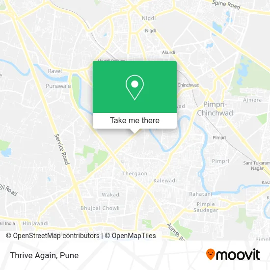 Thrive Again map
