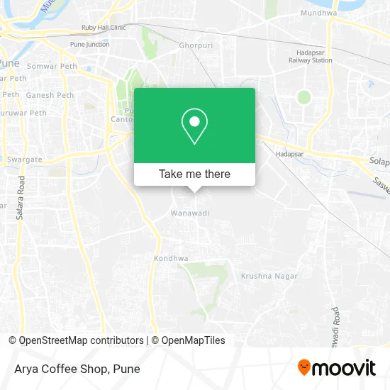Arya Coffee Shop map