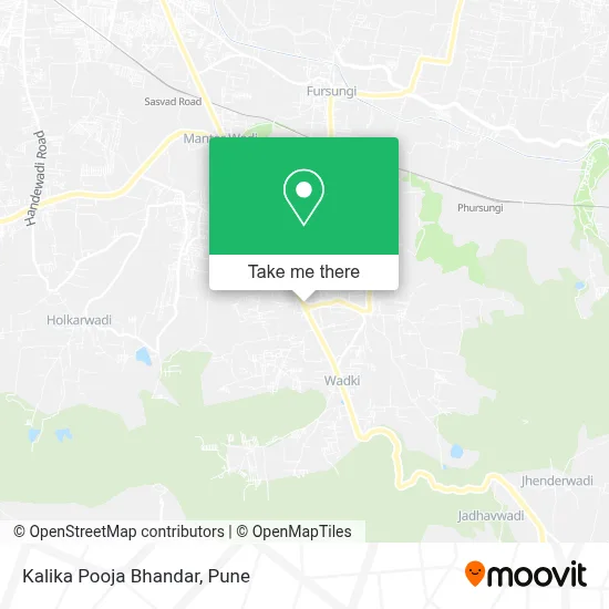 Kalika Pooja Bhandar map