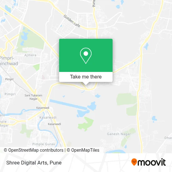 Shree Digital Arts map