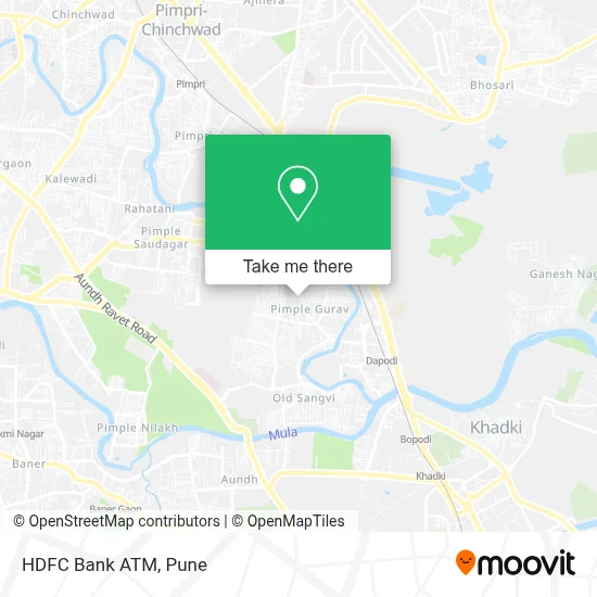 HDFC Bank Atm map