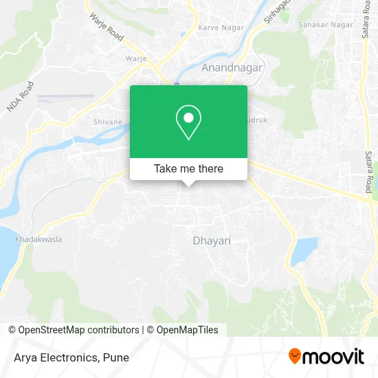 Arya Electronics map