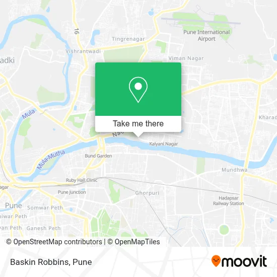 Baskin Robbins map