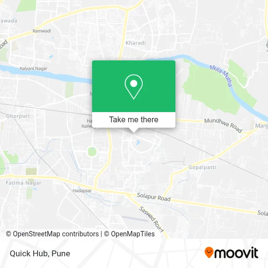 Quick Hub map