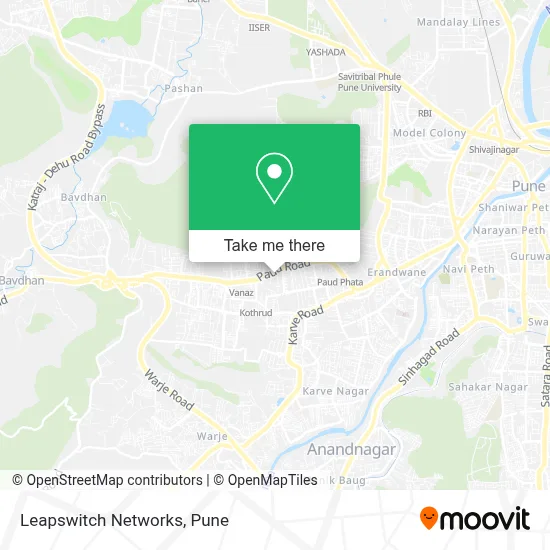 Leapswitch Networks map