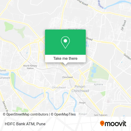 HDFC Bank Atm map