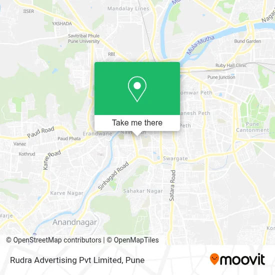 Rudra Advertising Pvt Limited map