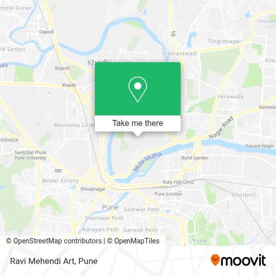 Ravi Mehendi Art map