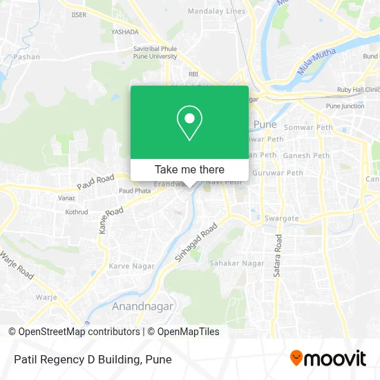 Patil Regency D Building map