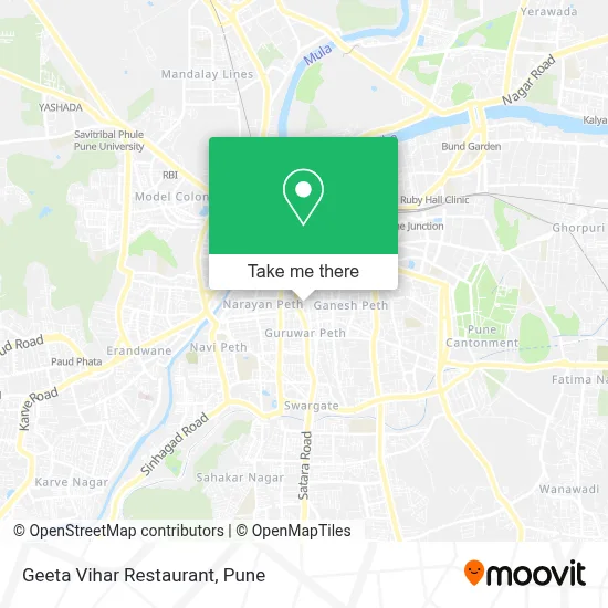 Geeta Vihar Restaurant map