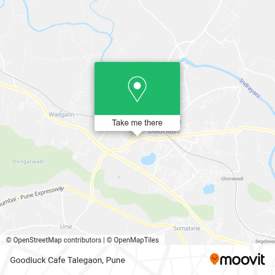 Goodluck Cafe Talegaon map