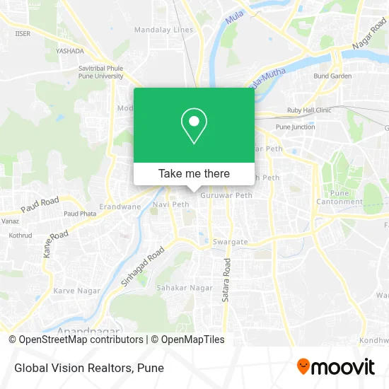 Global Vision Realtors map