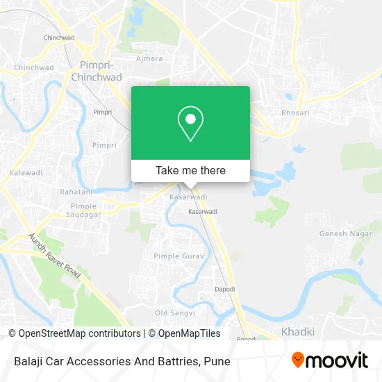 Balaji Car Accessories And Battries map