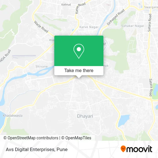 Avs Digital Enterprises map