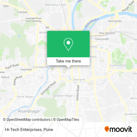 Hi-Tech Enterprises map