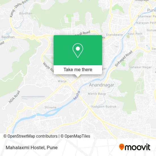 Mahalaxmi Hostel map