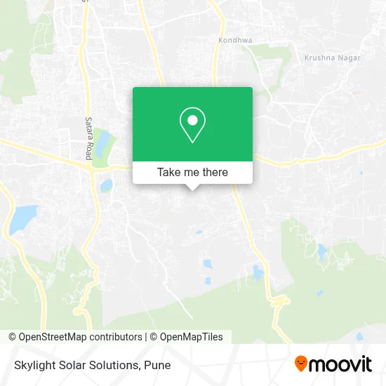 Skylight Solar Solutions map