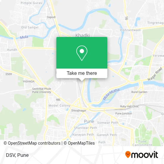DSV map