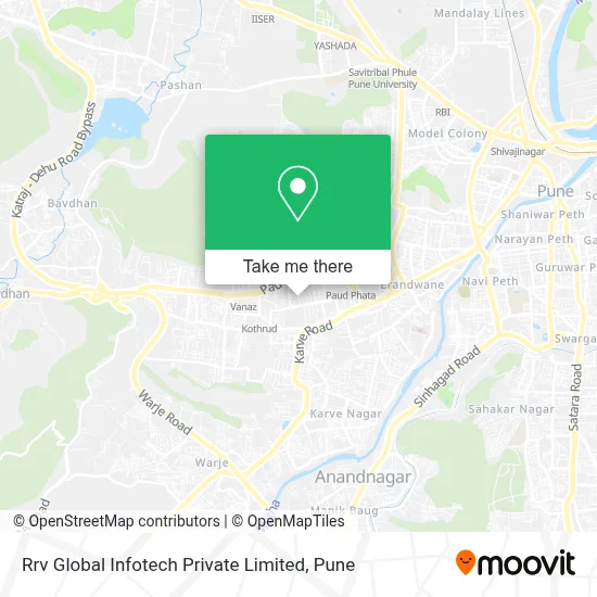 Rrv Global Infotech Private Limited map