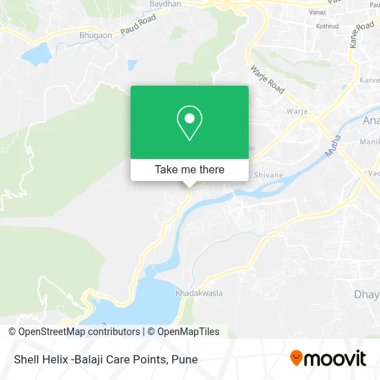 Shell Helix -Balaji Care Points map